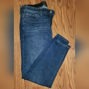 Torrid Dark Blue Skinny Jeans